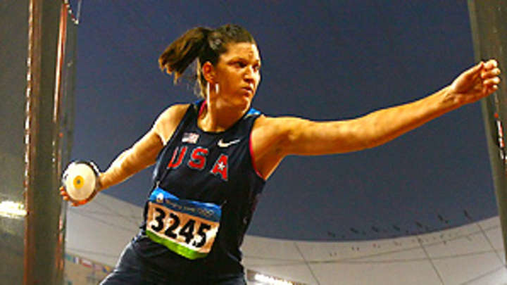 Brown Trafton breaks U.S. discus record, set to defend Olympic title