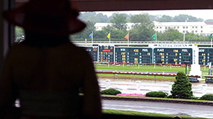 Horse racing scratched as superstorm nears
