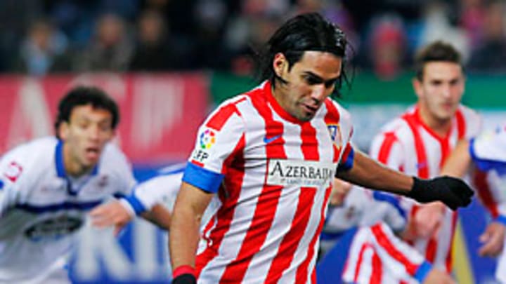 Real Madrid president jokes about Falcao offer