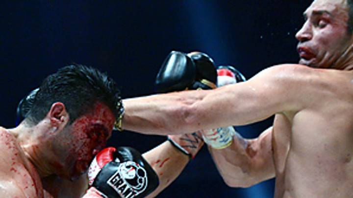 Vitali Klitschko shows his prowess in another mismatch Vitali Klitschko shows his prowess in another mismatch