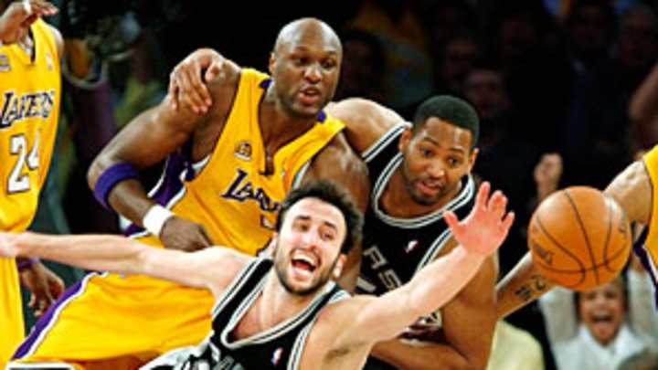 Spurs' hopes hinge on Ginobili Spurs' hopes hinge on Ginobili