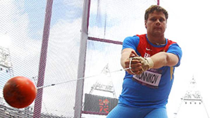 Russian hammer thrower suspended after failing drug test