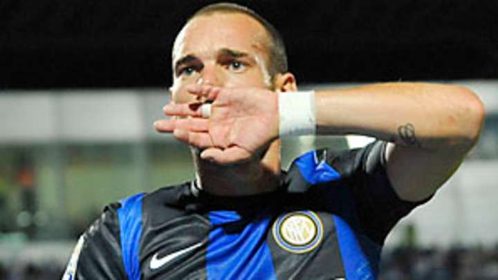 Sneijder left out of Inter Milan squad to face Lazio