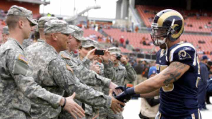 Larry Fitzgerald, Roger Goodell among NFL reps in talks with U.S. military