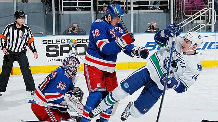 Rangers find recipe for cooling Canucks Rangers find recipe for cooling Canucks