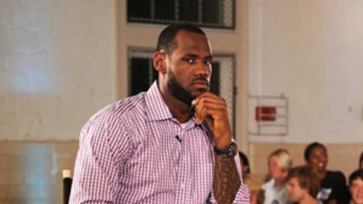 LeBron: Sure, I'd be open to playing for Cleveland again