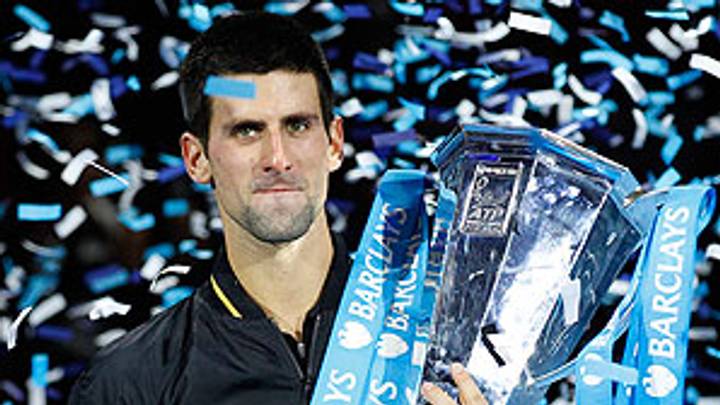 Djokovic rebounds from early breaks to beat Federer in ATP finals Djokovic rebounds from early breaks to beat Federer in ATP finals