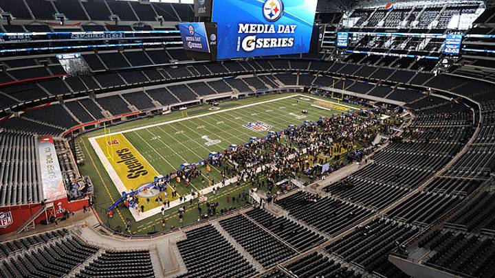 Media Day at the Super Bowl