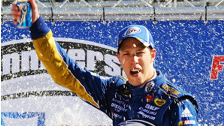 Keselowski wins at Bristol again Keselowski wins at Bristol again