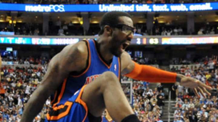 Knicks' Amar'e Stoudemire (knee) expected to miss opener vs. Nets