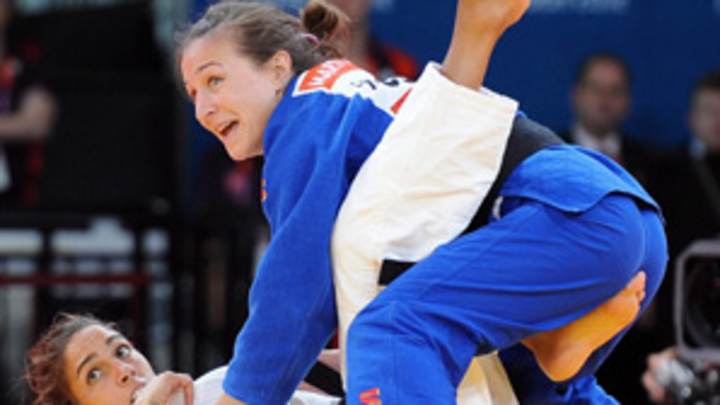 U.S.' Malloy endures arduous road to judo 57kg bronze medal