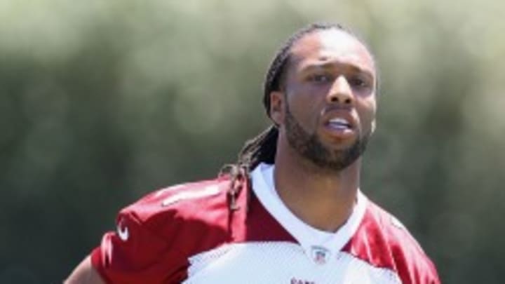 Cards wideout Larry Fitzgerald: Pick Megatron over me in fantasy football