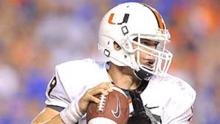 Ex-Miami QB narrows choices to six