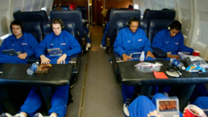 Air travel is a necessary -- and rarely glamorous -- evil in sports