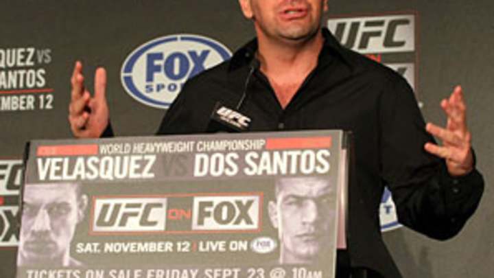 Catching up with Dana White on eve of UFC's network TV debut