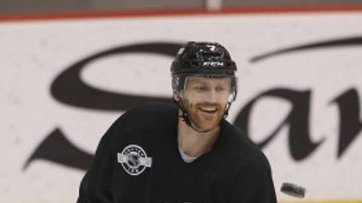 Report: Henrik Tallinder, Devils defenseman, playing in Stanley Cup Game 4