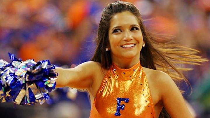 College Basketball Cheerleaders