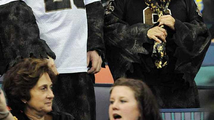 NFL Fans on Halloween