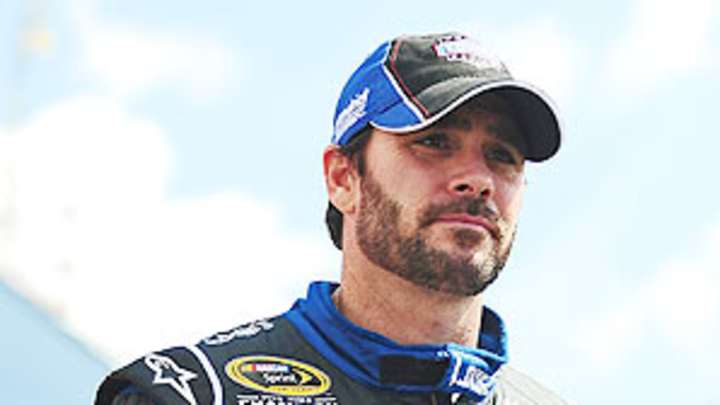 NASCAR reverts to child's play, but Jimmie Johnson is all business