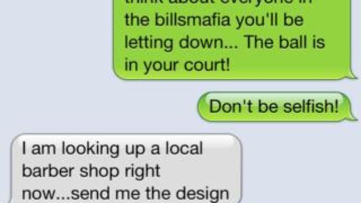 Ryan Fitzpatrick Gets Mohawk To Convince Stevie Johnson To Sign With Bills