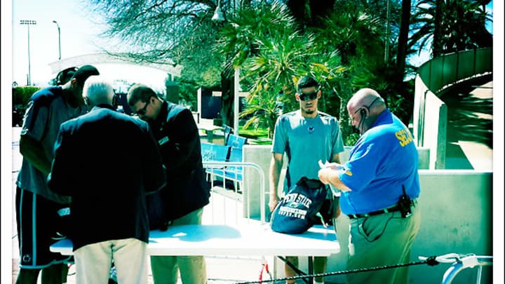 Greetings From Tucson: Bag Check!