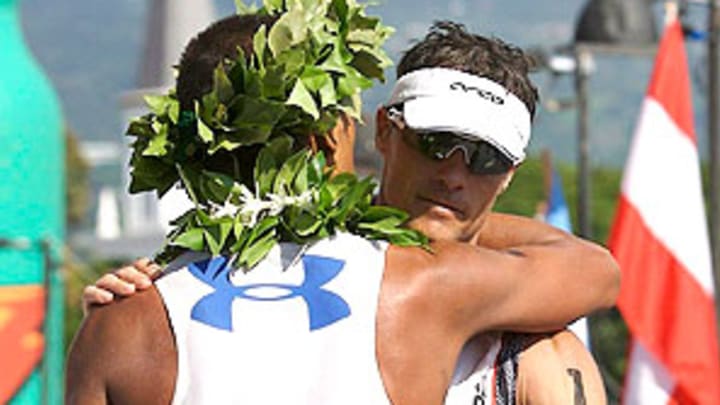 Rivalry between Ironman world champions renewed by Armstrong