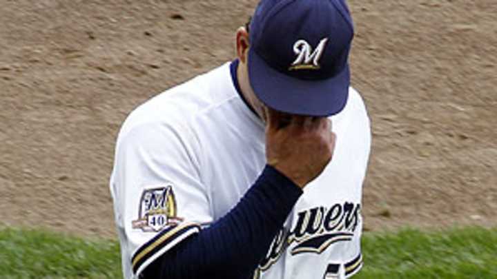 Hoffman's struggles leave Brewers, star closer at a crossroads Hoffman's struggles leave Brewers, star closer at a crossroads