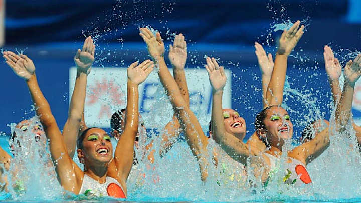 Synchronized Swimming Worlds
