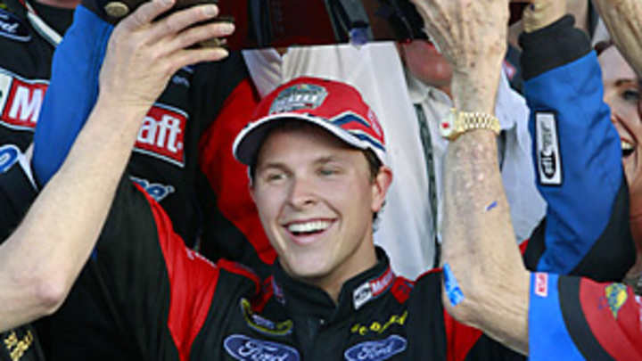 Bayne, 20, claims Daytona 500 Bayne, 20, claims Daytona 500