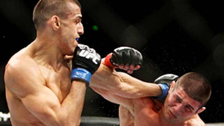 For struggling fighters, a change in weight class is rarely the answer