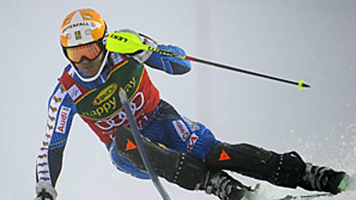 Sweden's Myhrer wins World Cup slalom in Finland Sweden's Myhrer wins World Cup slalom in Finland