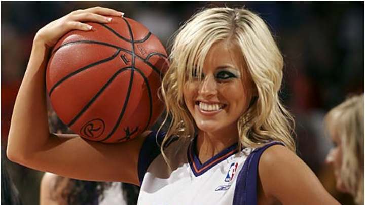 NBA Cheerleaders At The Playoffs