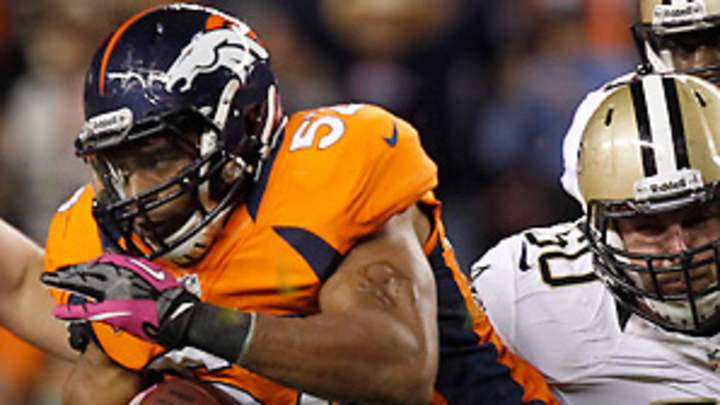 After seasons in shadows, Broncos' Woodyard emerging as playmaker