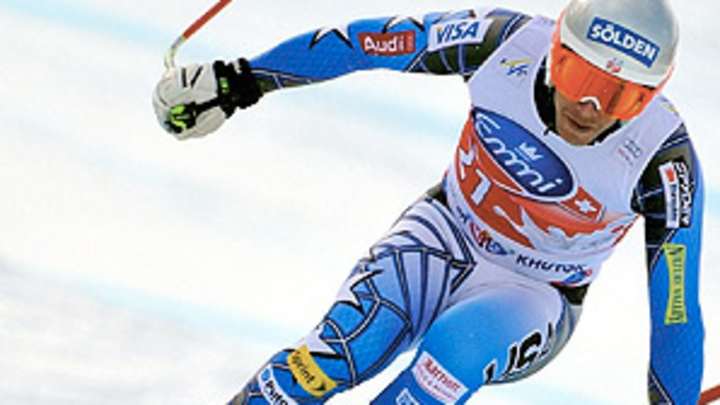 Skier Bode Miller won't race until February, at least