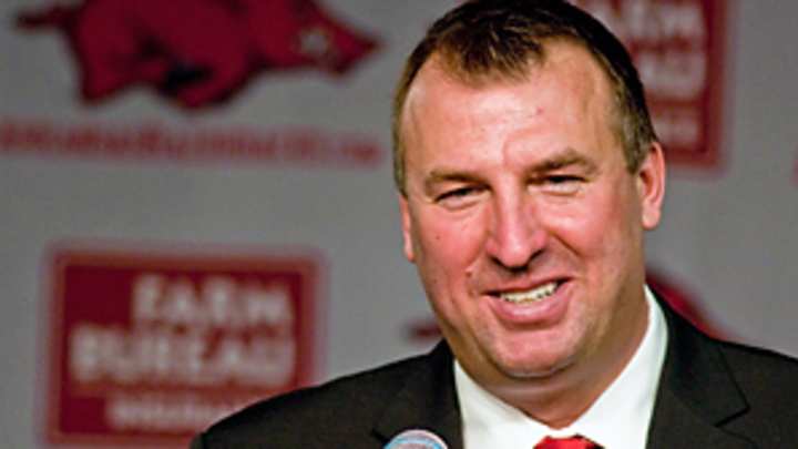 Bielema excited for challenge of SEC at Arkansas