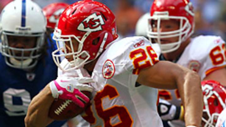 Jackie Battle taking carries from Ryan Mathews