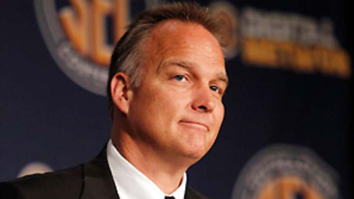 SEC Media Days 2012: Mark Richt finishes smooth