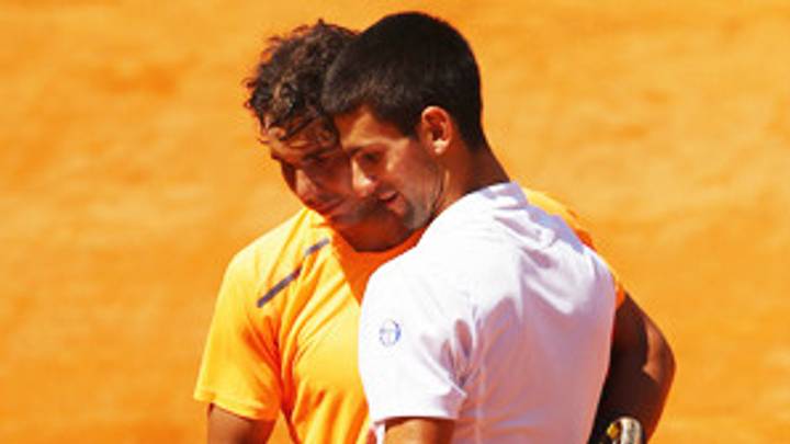 Nadal drops Djokovic to win rain-delayed Italian Open final