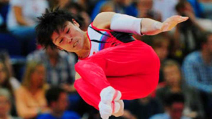 Uchimura's run of gold has most competitors quite green with envy Uchimura's run of gold has most competitors quite green with envy