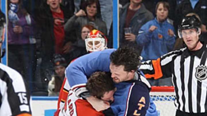 Thrashers weather two storms