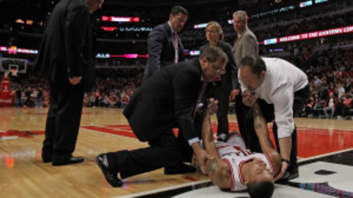 Derrick Rose recovering quicker than expected, says teammate Taj Gibson Derrick Rose recovering quicker than expected, says teammate Taj Gibson