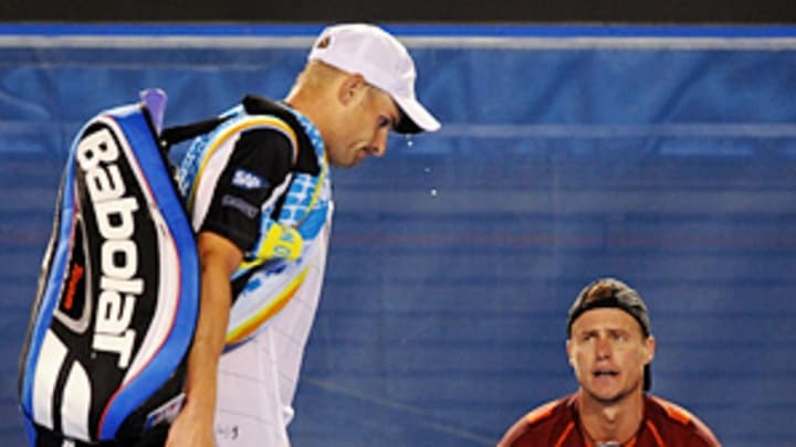 Injured Roddick's exit sadly fitting