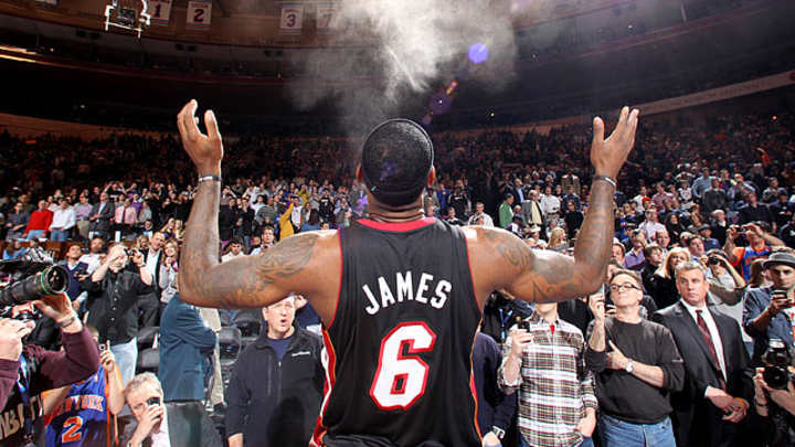 Celebrities at Knicks-Heat