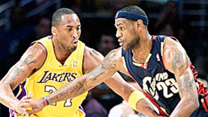 Kobe and LeBron by the numbers