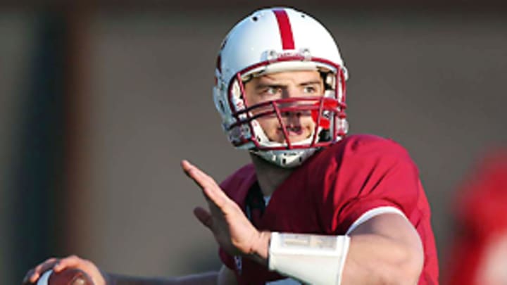 2012 NFL Mock Draft: QB trio of Luck, Jones and Barkley in top five 2012 NFL Mock Draft: QB trio of Luck, Jones and Barkley in top five