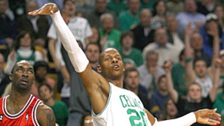 Allen's long-range shooting revival helps Celtics avoid 0-2 hole to Bulls Allen's long-range shooting revival helps Celtics avoid 0-2 hole to Bulls