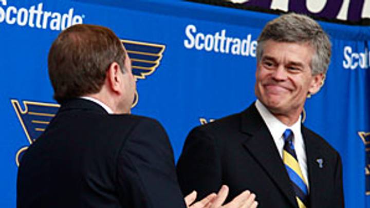 Commissioner Bettman hails new owner of Blues Commissioner Bettman hails new owner of Blues