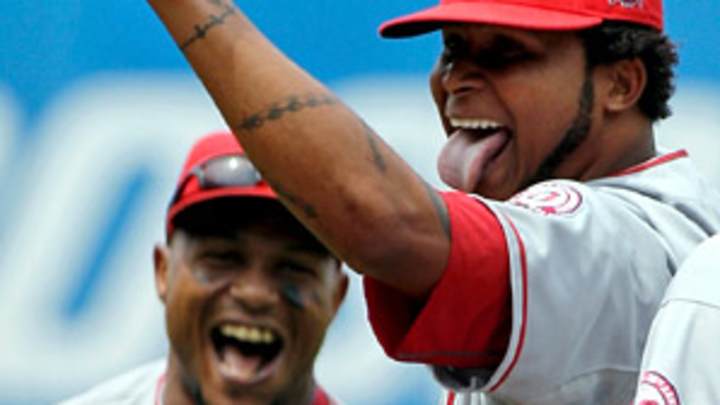 Santana's unlikely no-hitter nearly ended before it even began