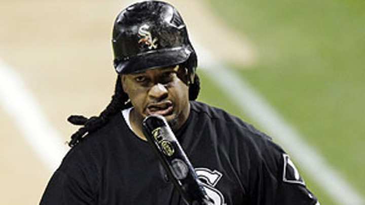 Aging Manny can still hit but his future remains uncertain