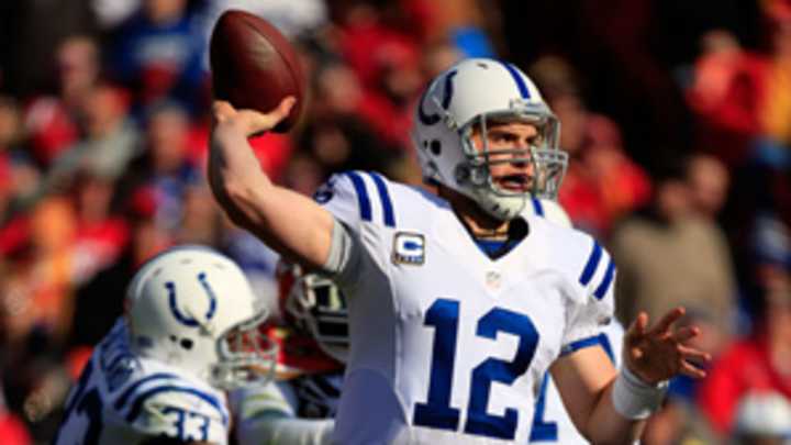 Colts' Luck breaks rookie passing yards record